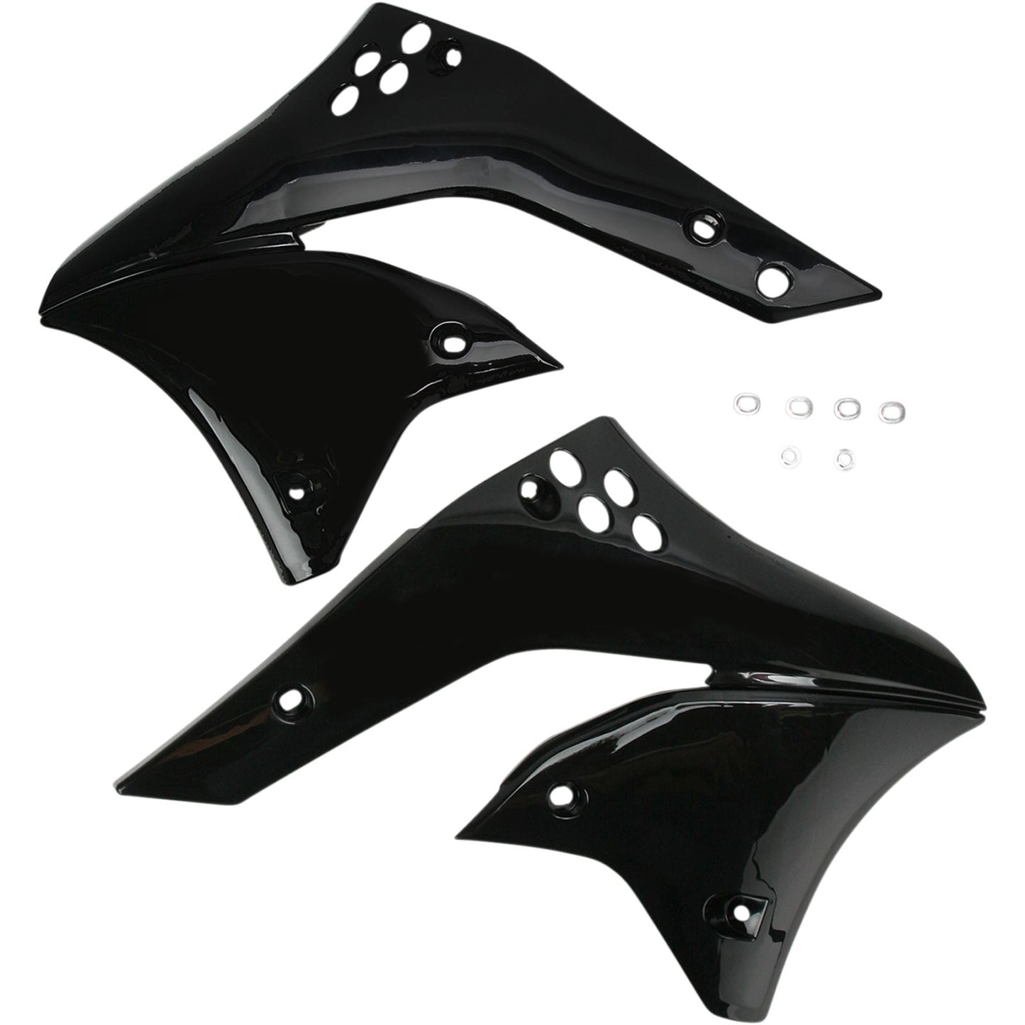 Acerbis Radiator Shrouds Black 2043740001_319582