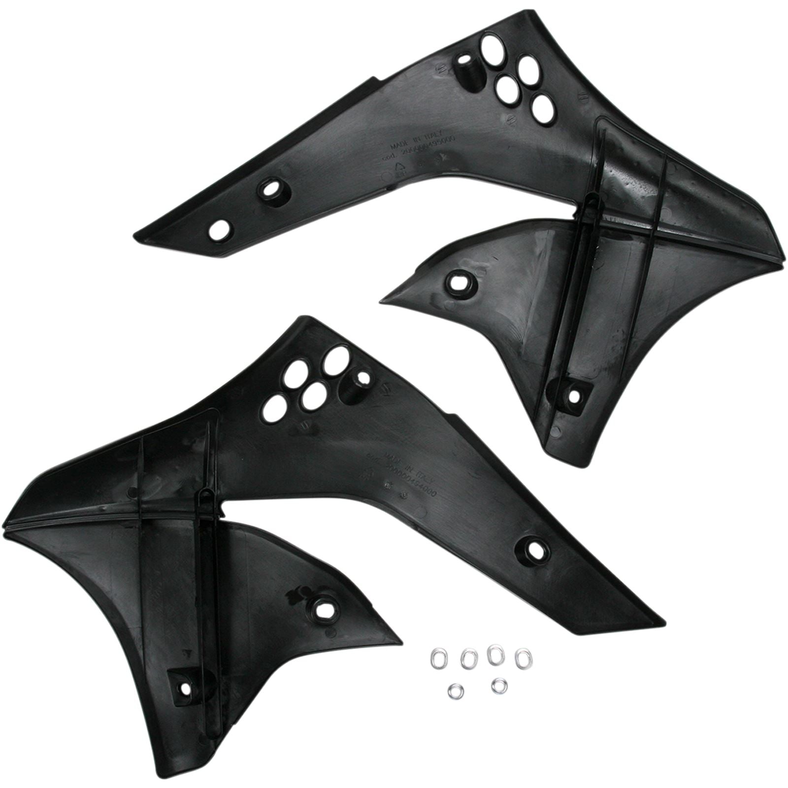 Acerbis Radiator Shrouds Black 2043740001_319583