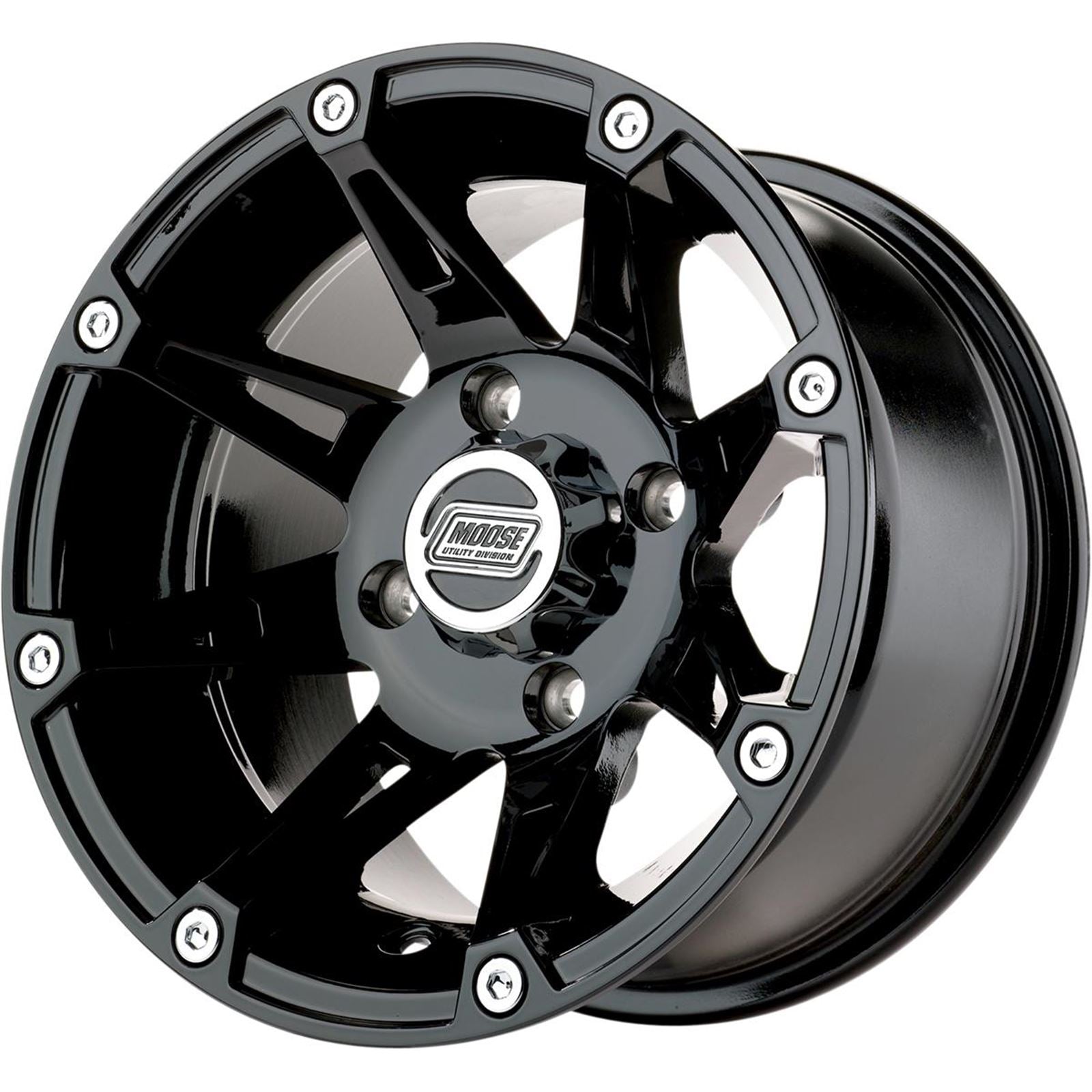 Moose Offroad Wheel - 387B - 12X8 4/110 - 4+4 [MPN: 0230-0627]_284257