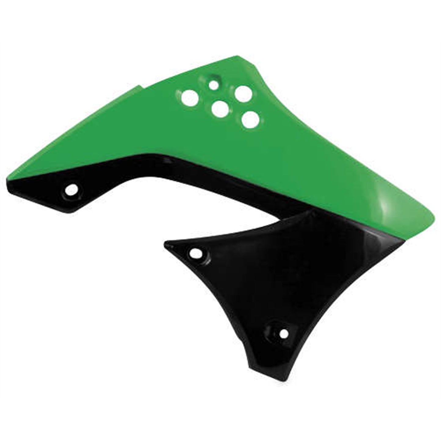 Acerbis Radiator Shrouds Green/Black 2141711089_284401