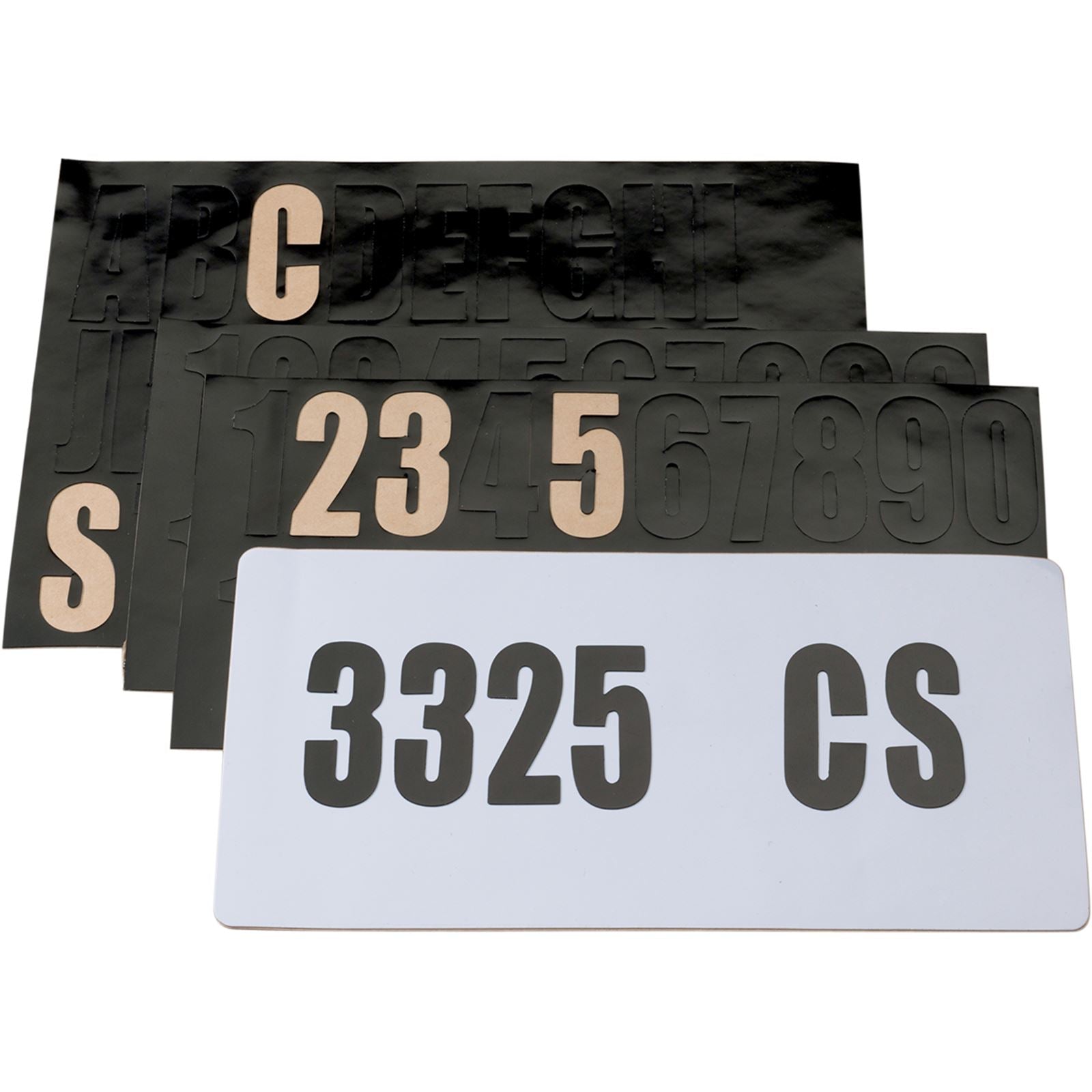 Moose Offroad License Plate Decal Kit 4303-0166_442789