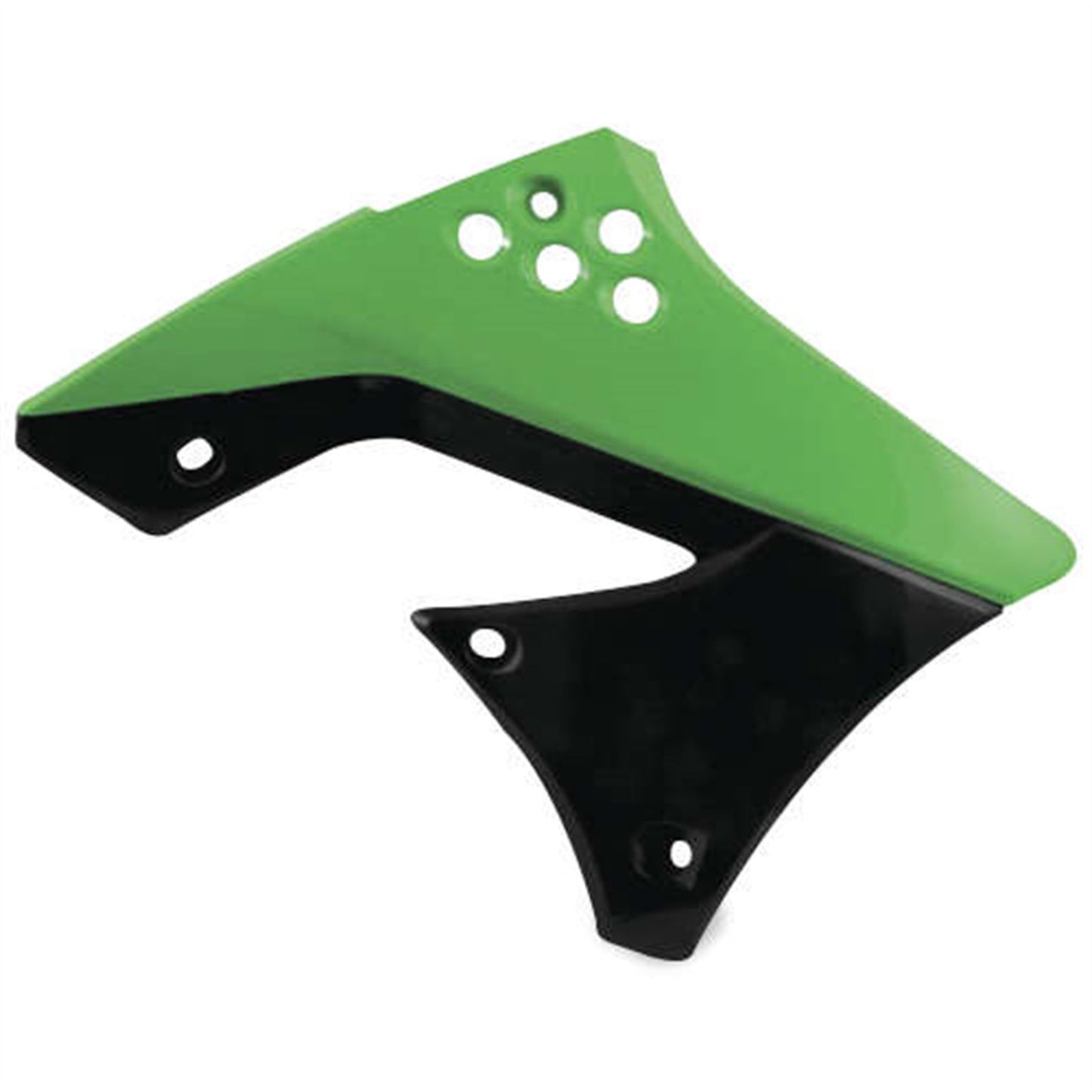 Acerbis Radiator Shrouds Green/Black 2141721089_284433