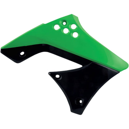 Acerbis Radiator Shrouds Green/Black 2141721089_284434