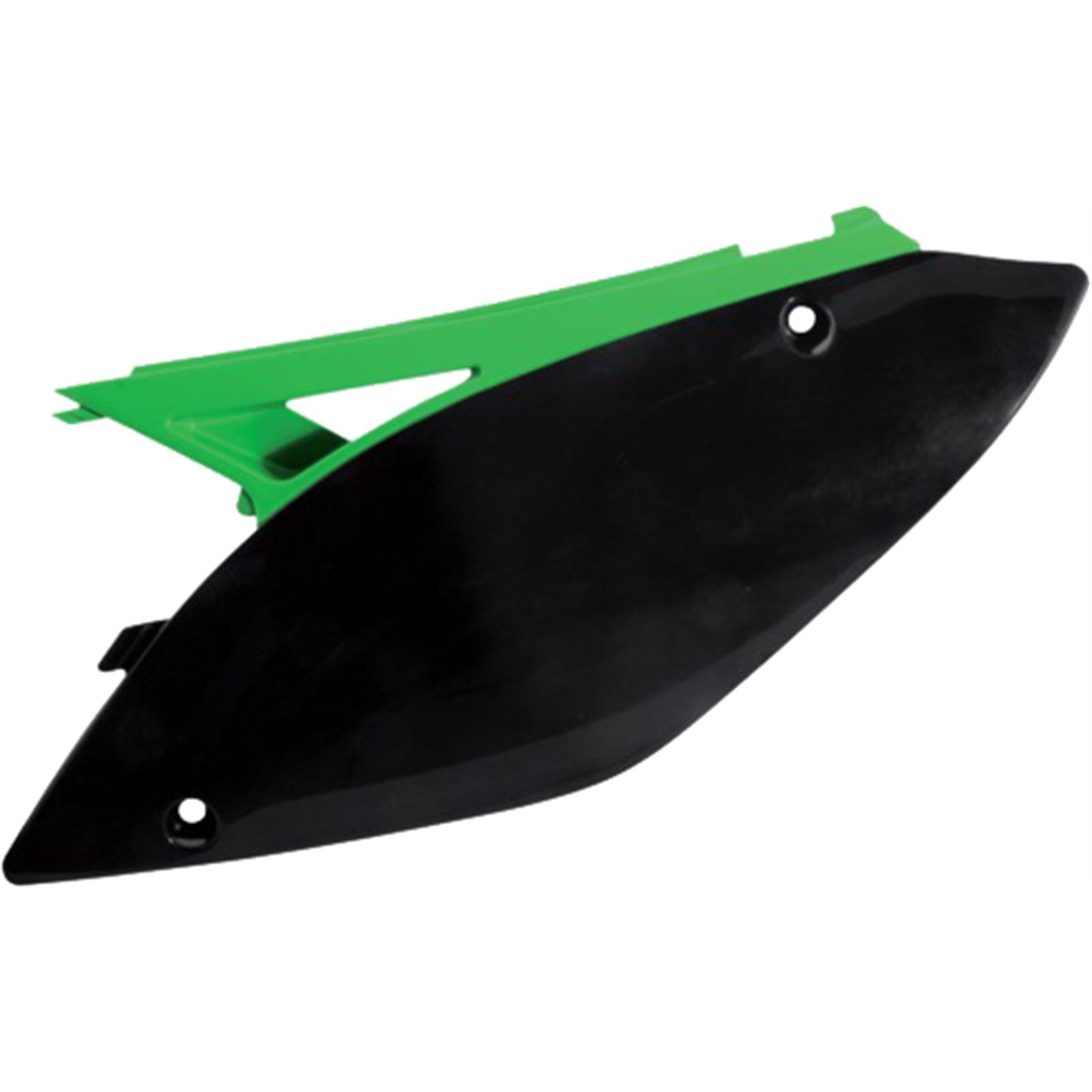 Acerbis Side Panels - Black/Green 2141730215_284457