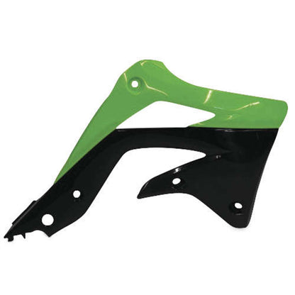Acerbis Radiator Shrouds Green/Black 2250431089_284548