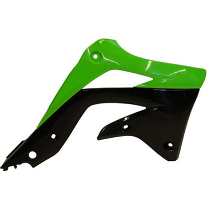 Acerbis Radiator Shrouds Green/Black 2250431089_284549