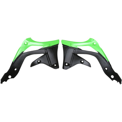 Acerbis Radiator Shrouds Green/Black 2250431089_319775