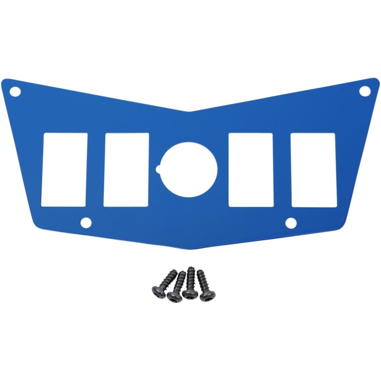 Moose Offroad Dash Plate - Blue - 4 Switch - RZR 0521-1715_284553