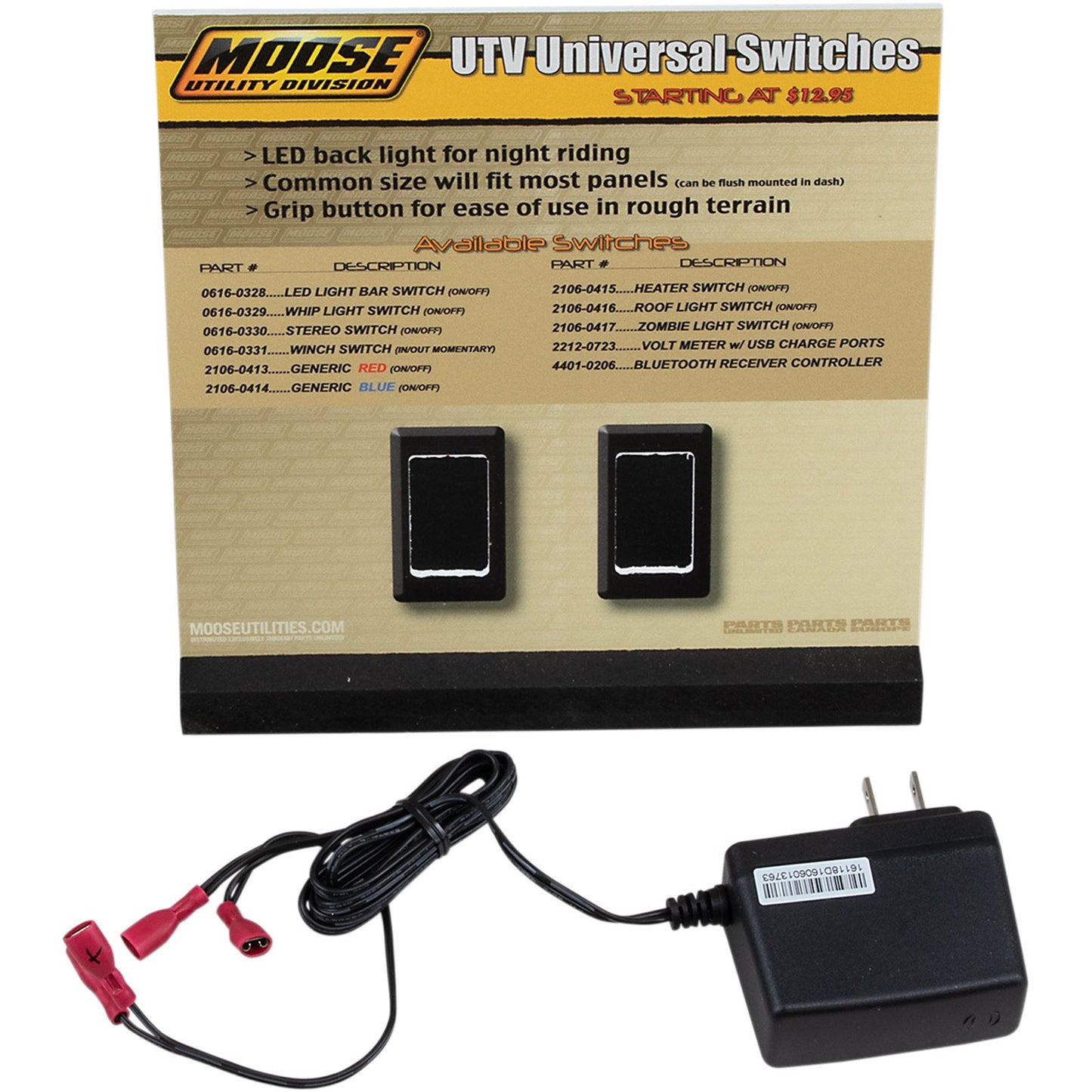 Moose Offroad UTV Switch Display 9904-1338_442978