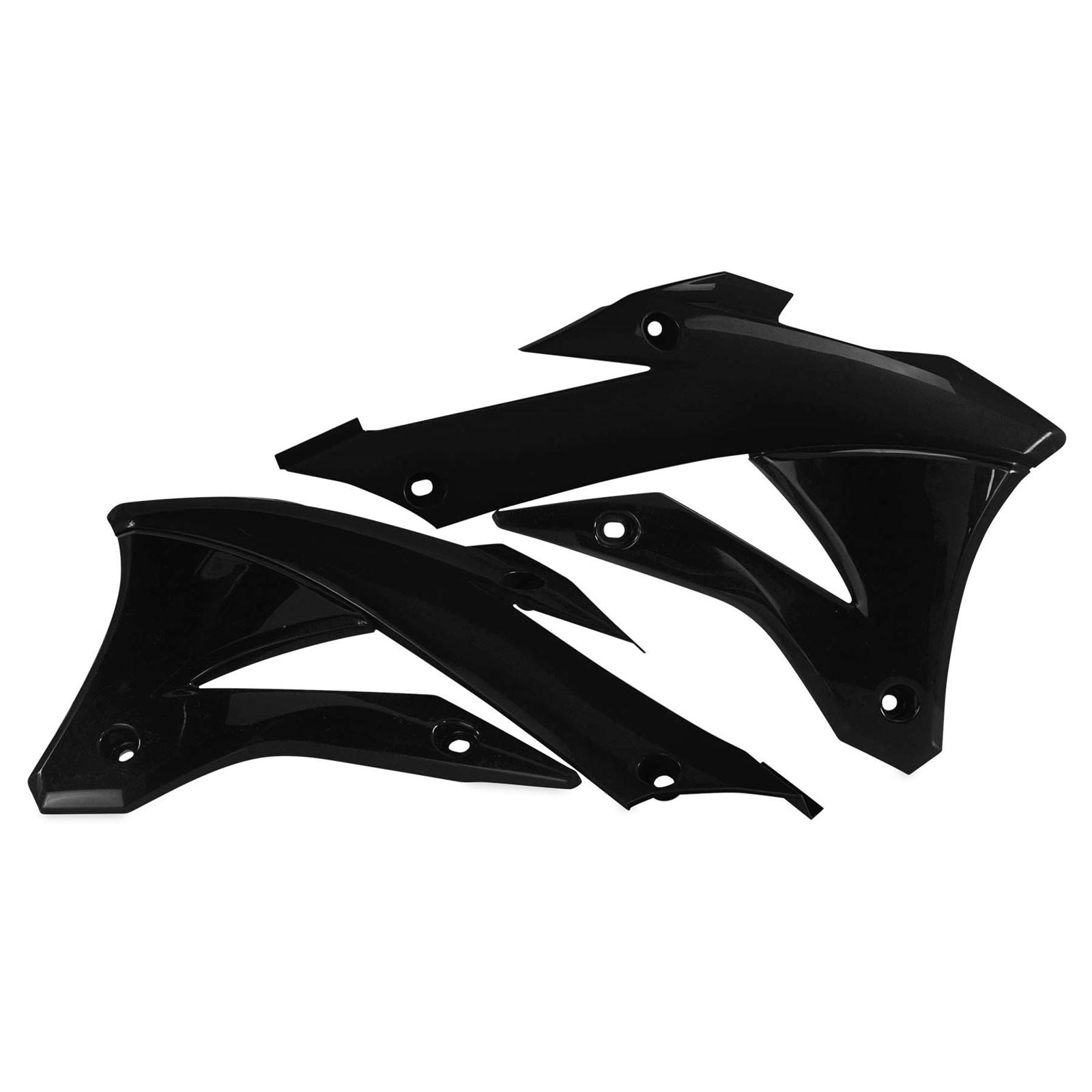 Acerbis Radiator Shrouds Black 2374070001_284591