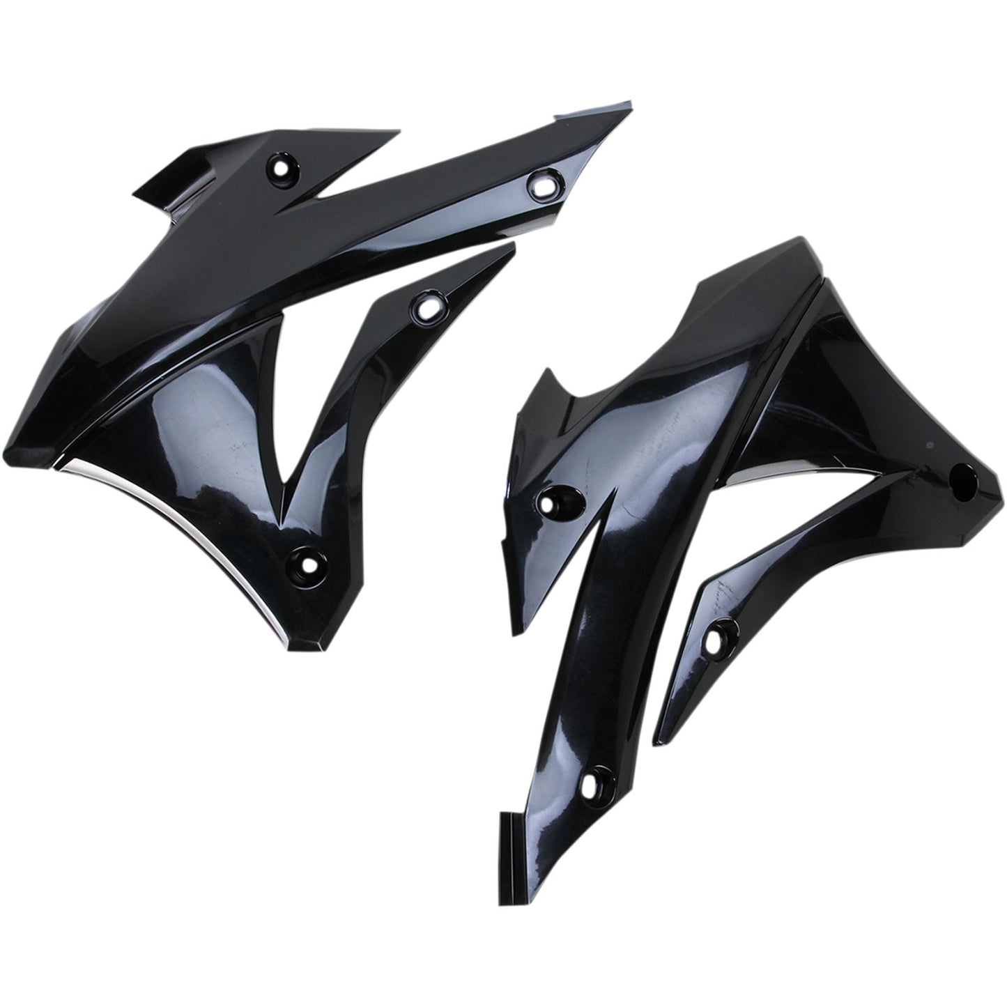 Acerbis Radiator Shrouds Black 2374070001_319919
