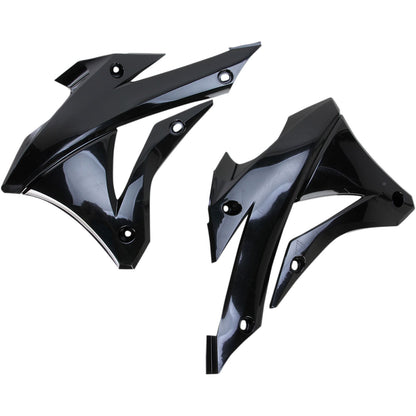 Acerbis Radiator Shrouds Black 2374070001_319919