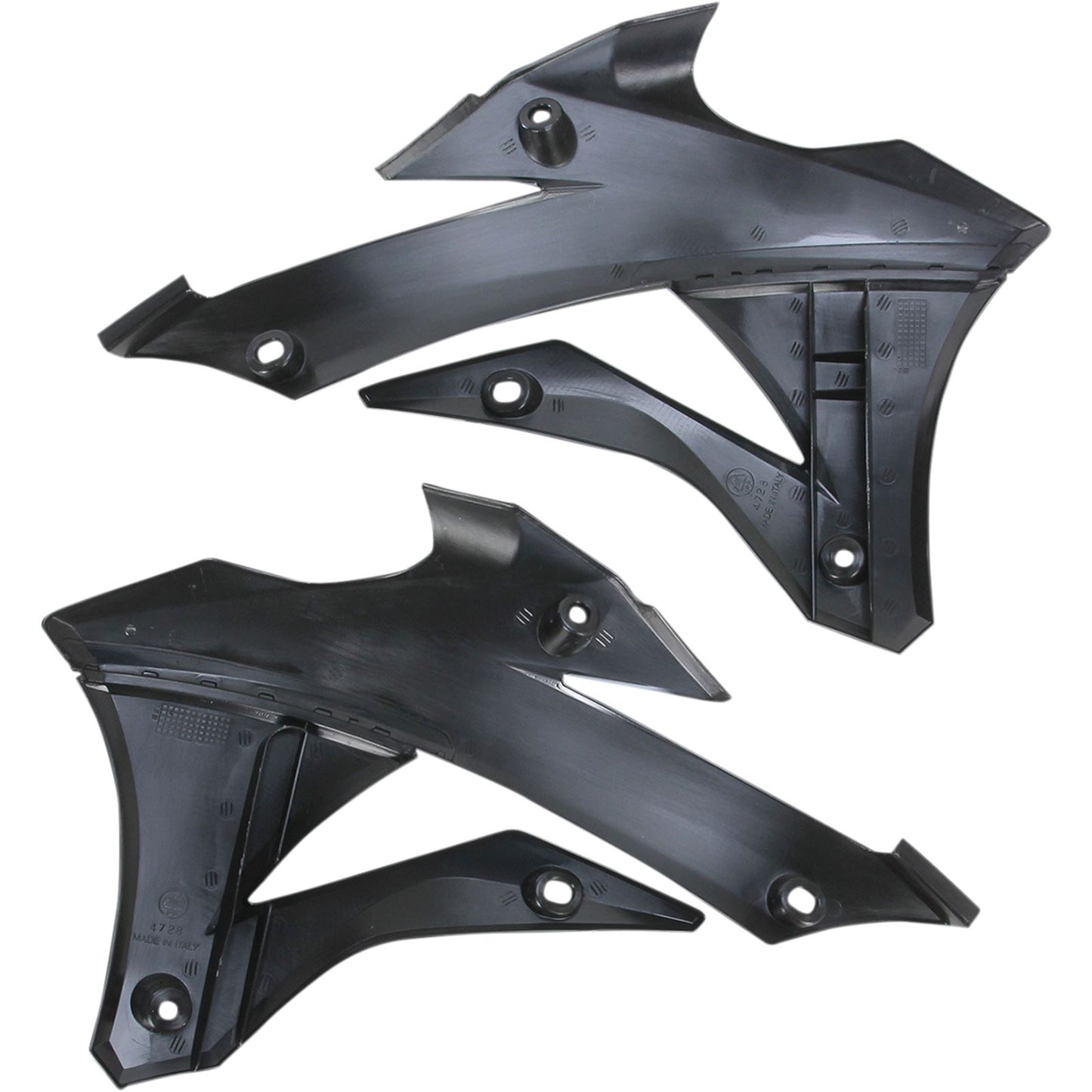 Acerbis Radiator Shrouds Black 2374070001_319920