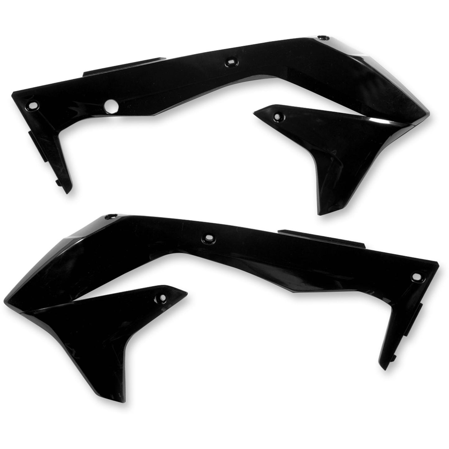 Acerbis Radiator Shrouds Black 2449690001_320044