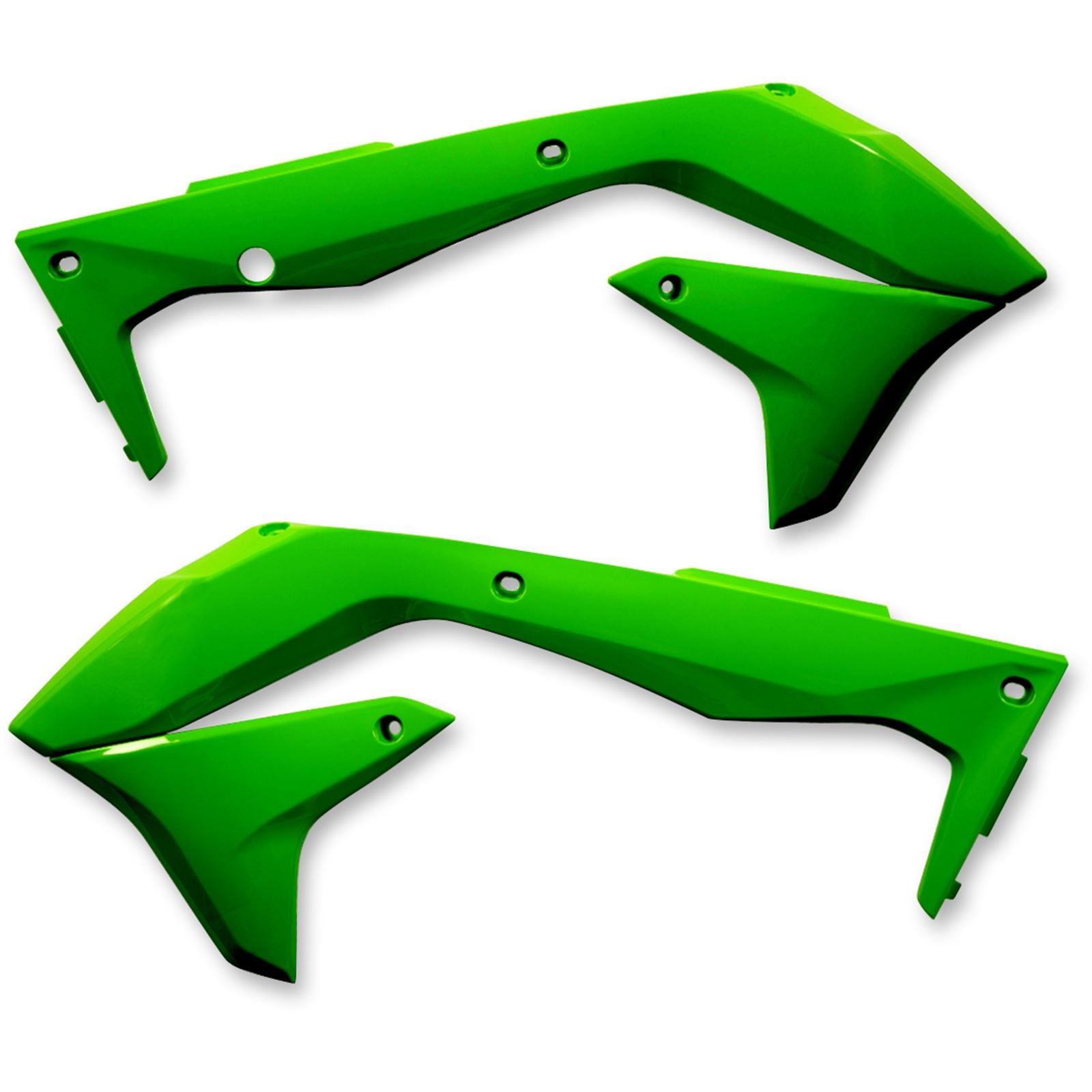 Acerbis Radiator Shrouds Green 2449690006_320046
