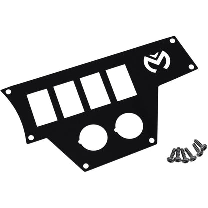 Moose Offroad Large Dash Plate - Right - Black - RZR 0521-1705_284820