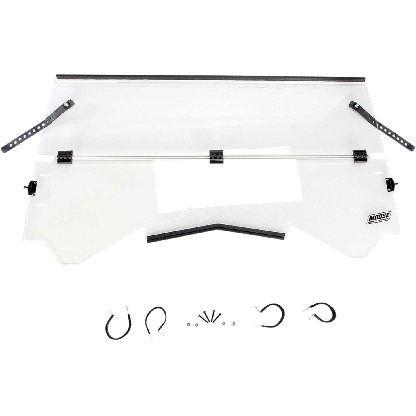 Moose Offroad Full Folding Windshield - Can-Am 2317-0300_442548