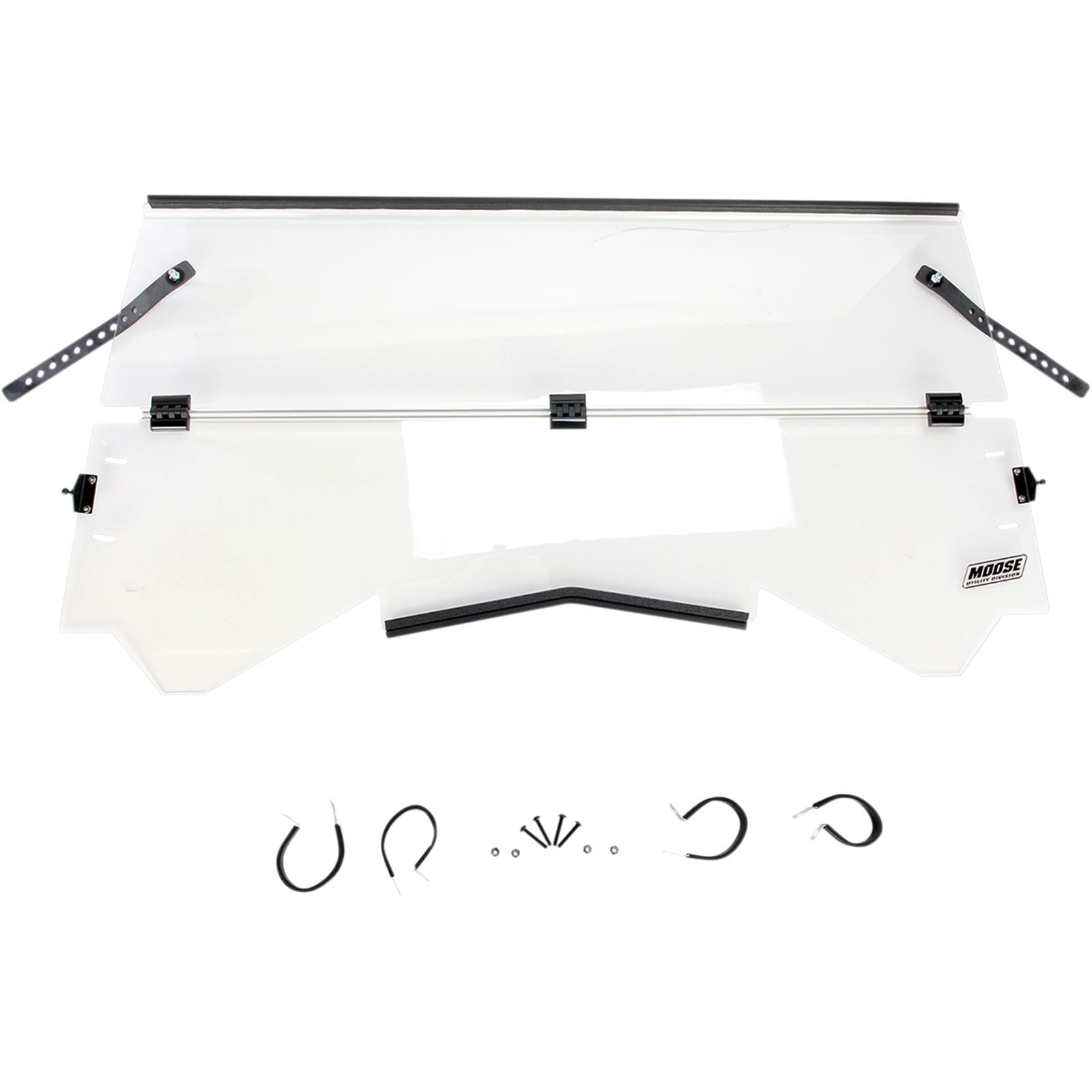 Moose Offroad Full Folding Windshield - Can-Am 2317-0300_442548