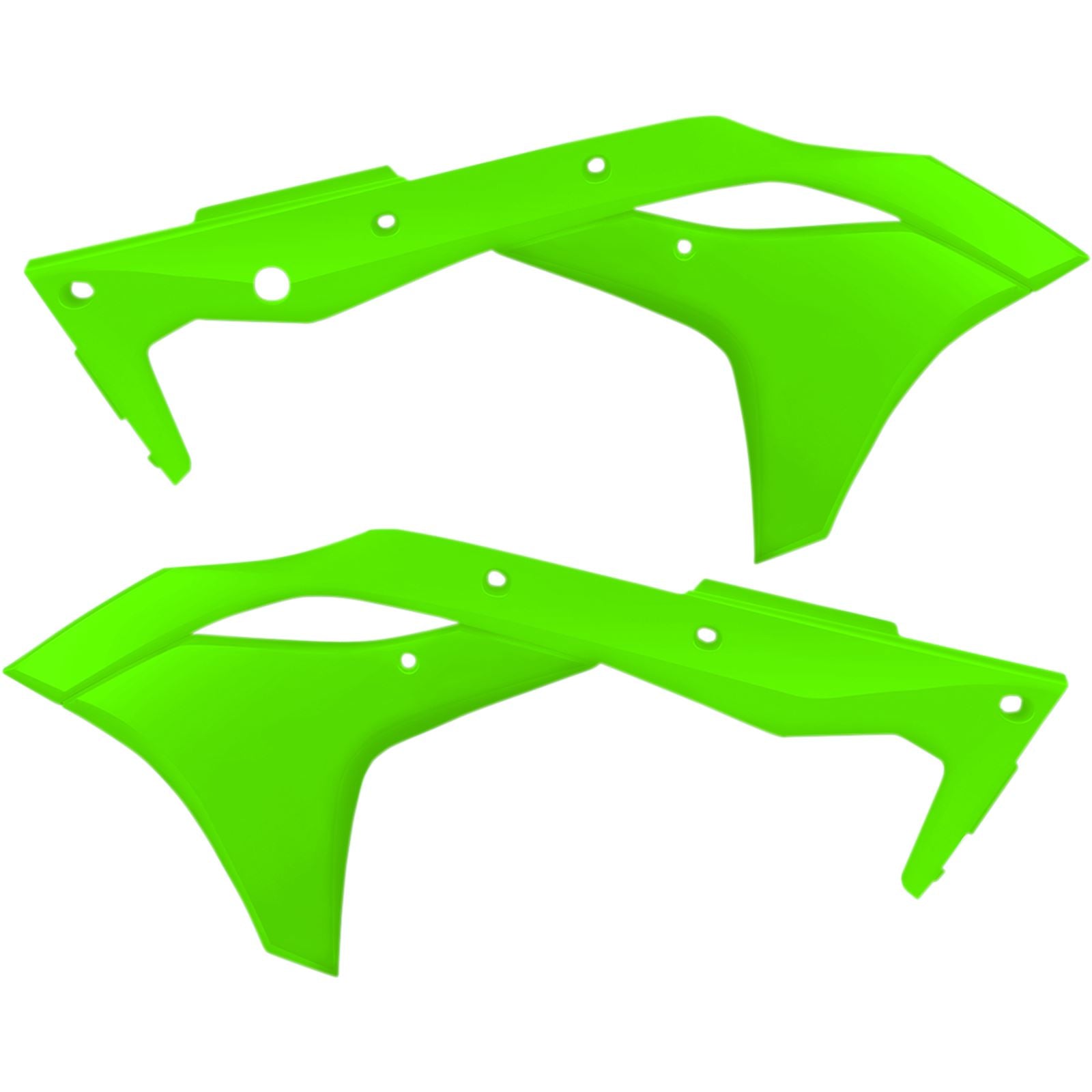 Acerbis Radiator Shrouds Fluorescent Green 2630610235_320106