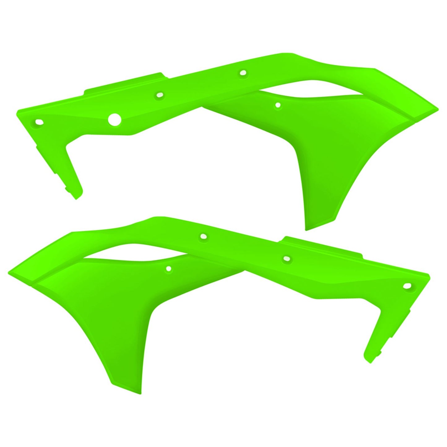 Acerbis Radiator Shrouds Fluorescent Green 2630610235_284879