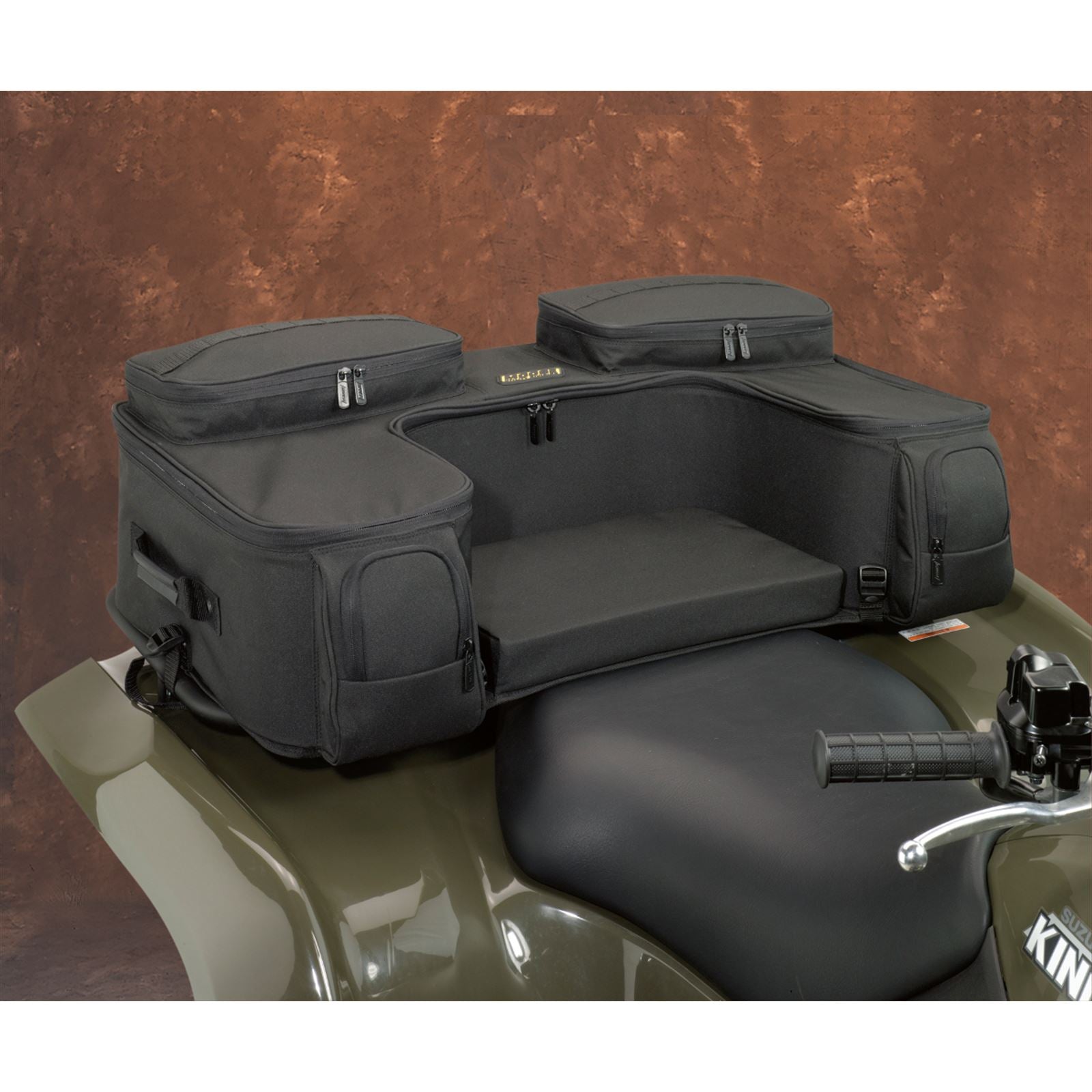 Moose Offroad Ozark Rear Rack Bag - Black [MPN: 3505-0212]_442636