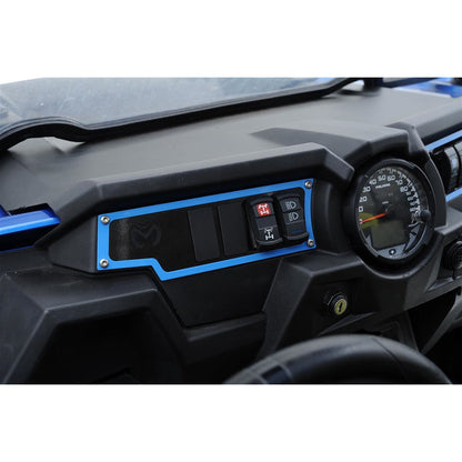 Moose Offroad Dash Plate - Left - Blue - RZR 0521-1695_284935