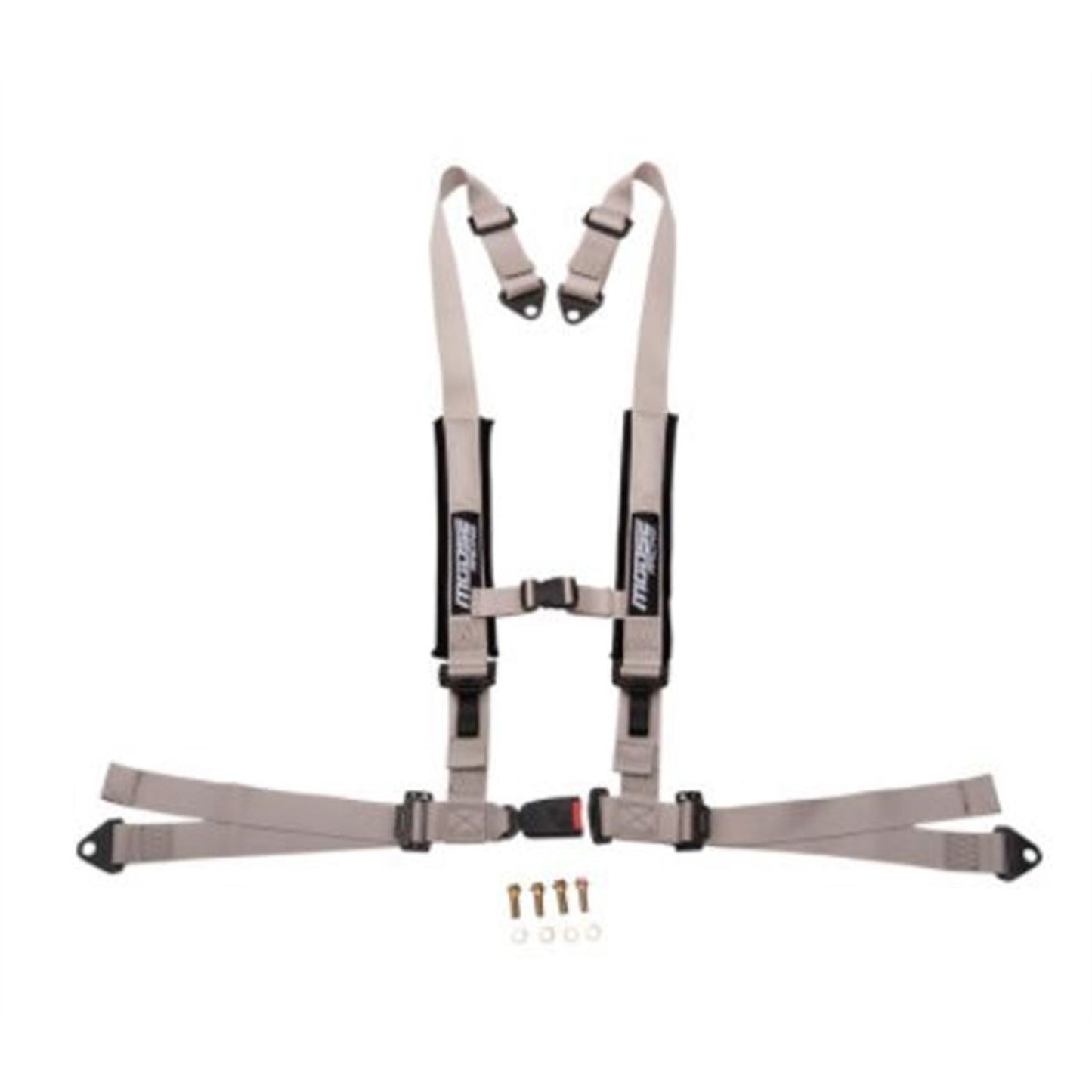 Moose Offroad Seat Harness - 4 Point - 2x2 - Gray [MPN: 4510-1246]_839891