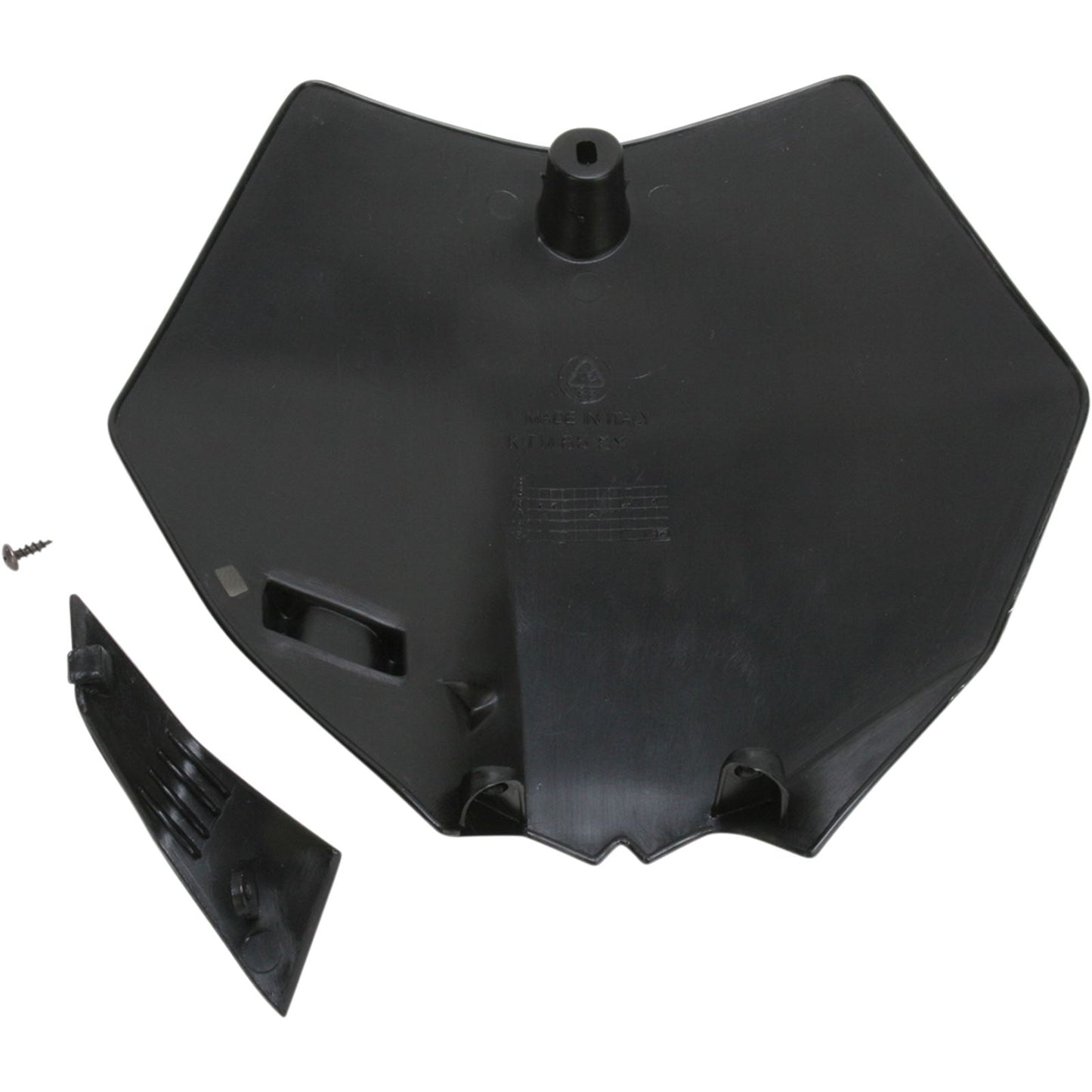 Acerbis Front Number Plate Black 2253010001_319760