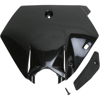 Acerbis Front Number Plate Black 2253080001_319766
