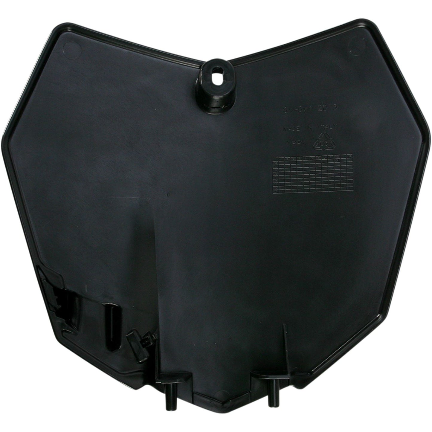 Acerbis Front Number Plate Black 2314230001_319844