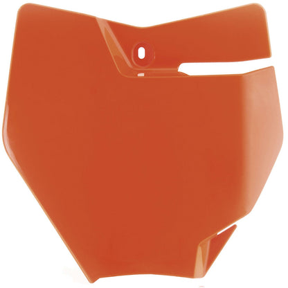 Acerbis Front Number Plate Orange 2449405226_285236