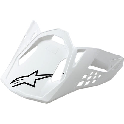 Alpinestars Supertech M8/M10 Visor - Gloss White [MPN: 89810192180OS]_339802