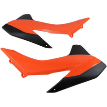 Acerbis Radiator Shroud Orange/Black 2314255225_320057