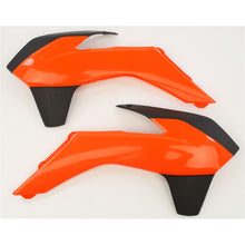 Acerbis Radiator Shroud Orange/Black 2314255225_285303