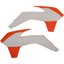 Acerbis Radiator Shroud Orange/White 2314255321_320056