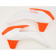Acerbis Radiator Shroud Orange/White 2314255321_285305