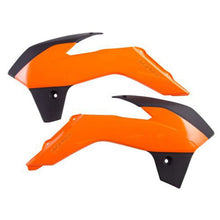 Acerbis Radiator Shroud Orange/Black 2314265225_285316