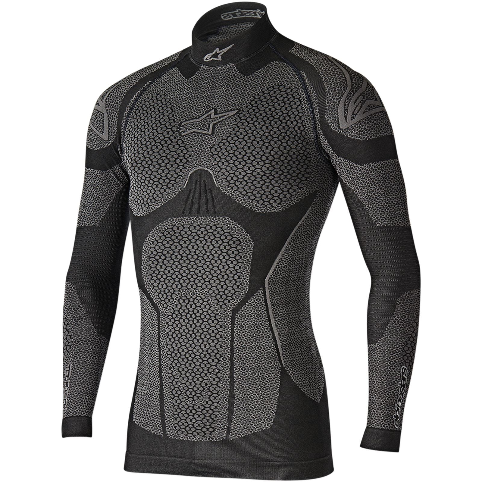 Alpinestars Ride Tech Winter Underwear Long Sleeve Top - Black - X-Large/2X-Large [MPN: 4752117106-XL/2]_340368