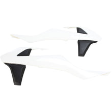 Acerbis Radiator Shrouds White/Black 2421081035_320019