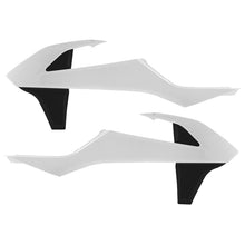 Acerbis Radiator Shrouds White/Black 2421081035_285345