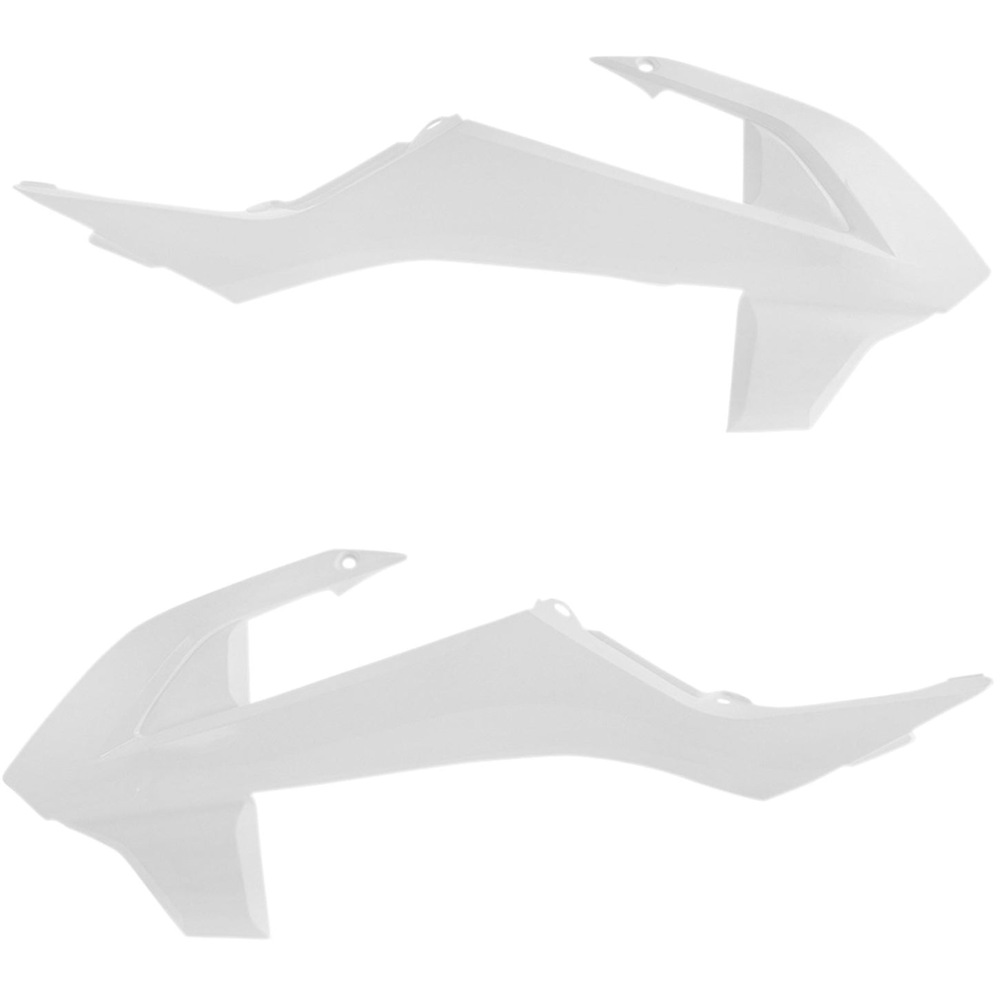 Acerbis Radiator Shrouds White 2449700002_320112