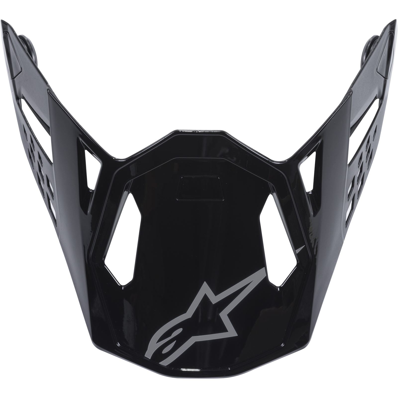 Alpinestars Supertech M8/M10 Visor - Gloss Black [MPN: 89810191180OS]_898814
