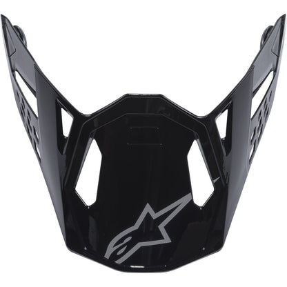 Alpinestars Supertech M8/M10 Visor - Gloss Black [MPN: 89810191180OS]_898814