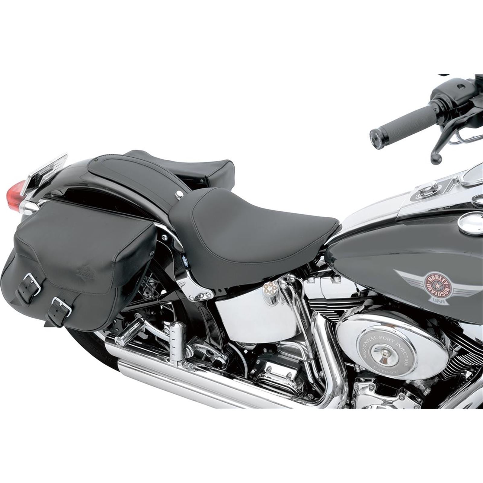 Drag Specialties Solo Seat - Smooth - FXST '00-'05 0802-0638_285446