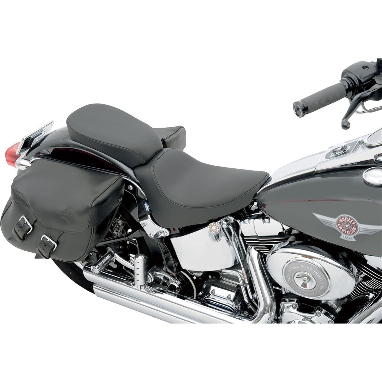 Drag Specialties Solo Seat - Smooth - FXST '00-'05 0802-0638_285448