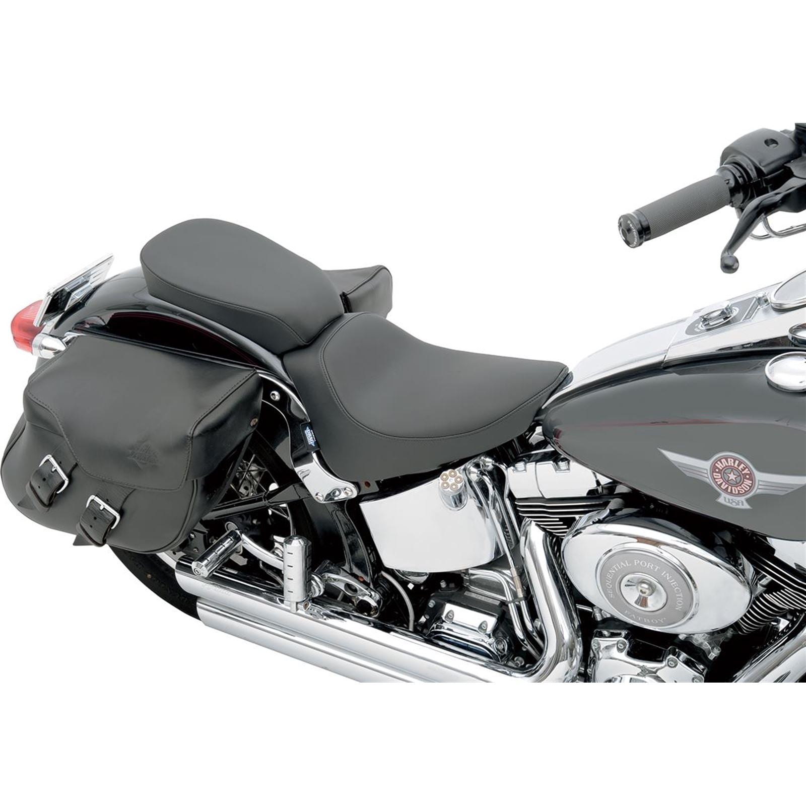 Drag Specialties Solo Seat - Smooth - FXST '00-'05 0802-0638_285448