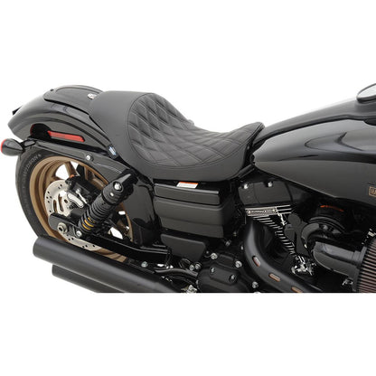 Drag Specialties Solo Seat - Double Diamond - FXD 0803-0543_285453