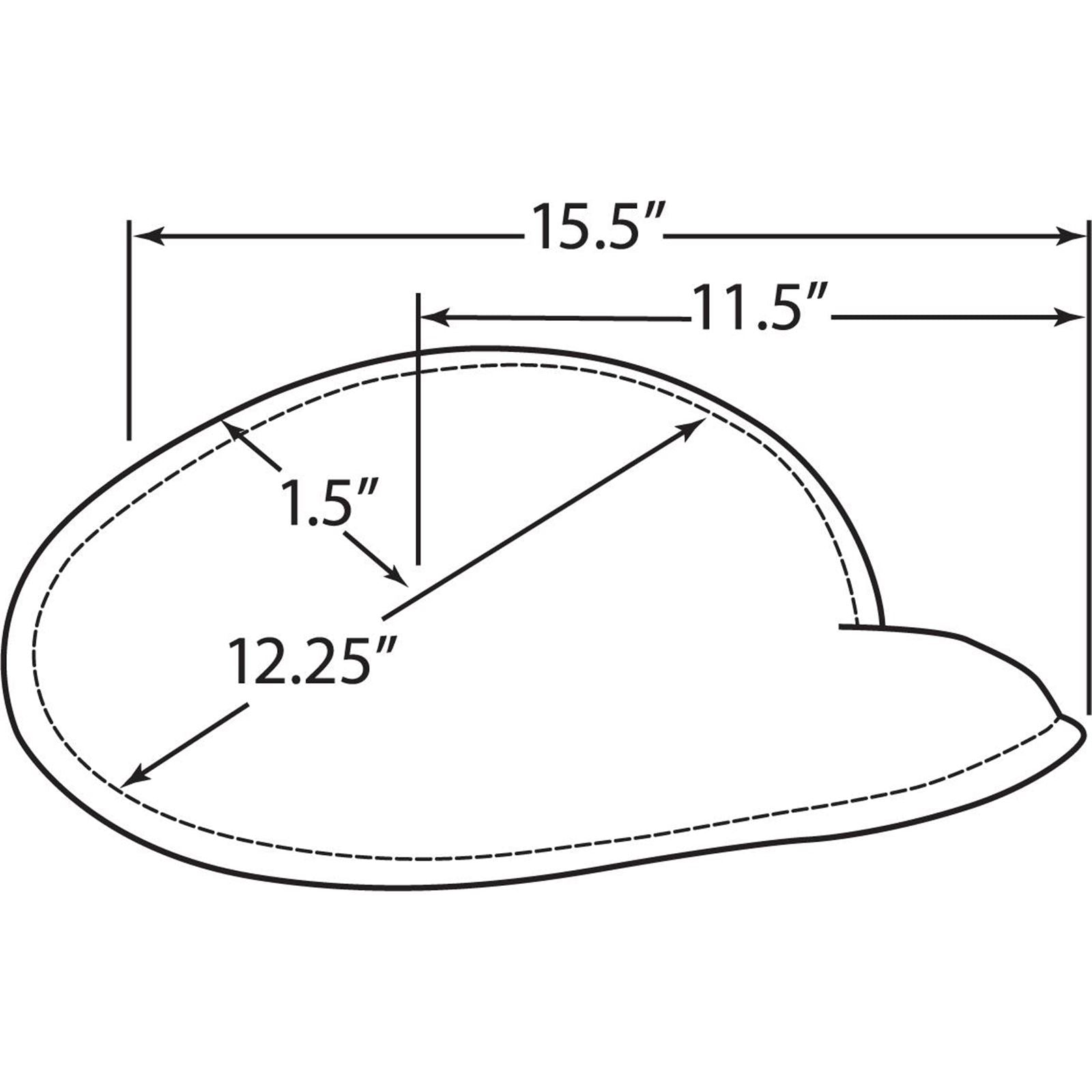 Drag Specialties Low Solo Seat - Large - Black 0806-0055_285518