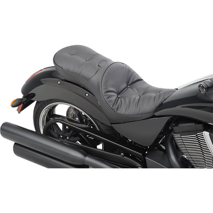 Drag Specialties Low Profile Seat - Driver's Backrest - Pillow - Vegas 0810-1607_374027