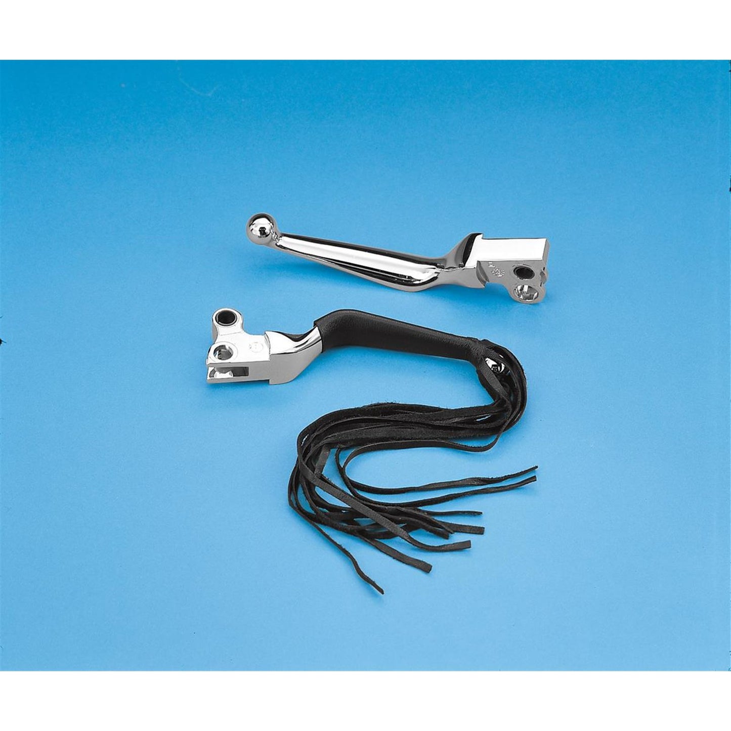 Drag Specialties Fringed Leather Lever Covers for '96 - '16 DS-243063_285584